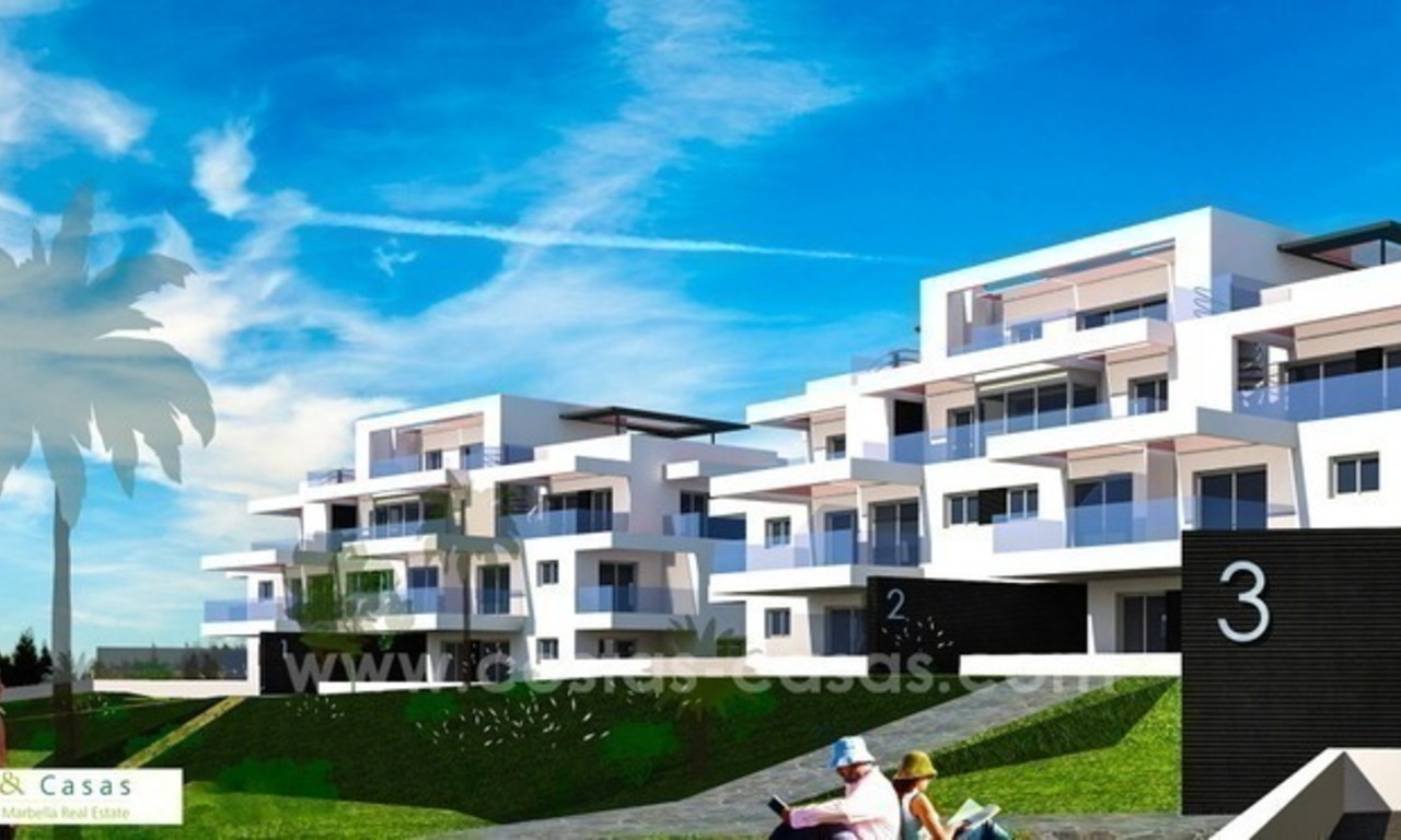 Nieuwe moderne luxe appartementen te koop in Benahavis - Marbella 5