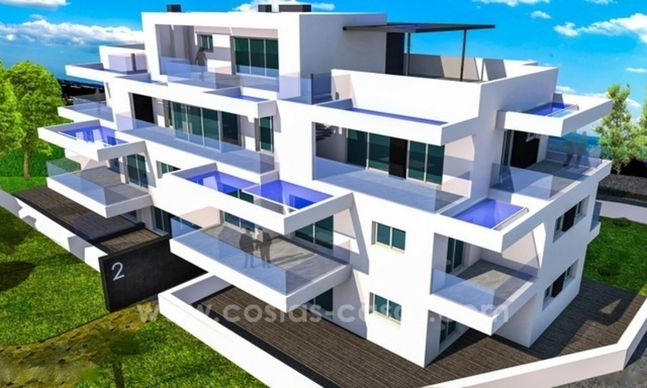 Nieuwe moderne luxe appartementen te koop in Benahavis - Marbella 4