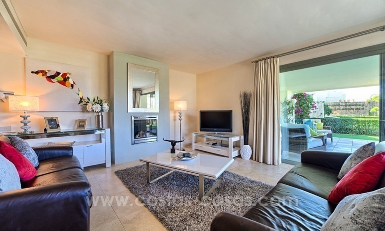 Modern luxe eerstelijn golf appartement te koop in een 5-sterren golf resort in Benahavis – Marbella 4
