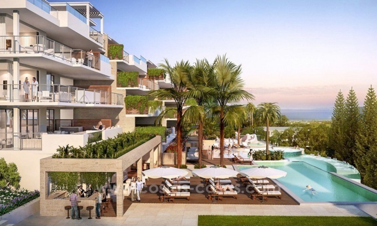 Te koop in Mijas, Costa del Sol: Nieuwe luxe moderne villa´s in een resort 3