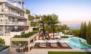 Nieuwe luxe moderne appartementen en villa´s te koop in Mijas, Costa del Sol 6