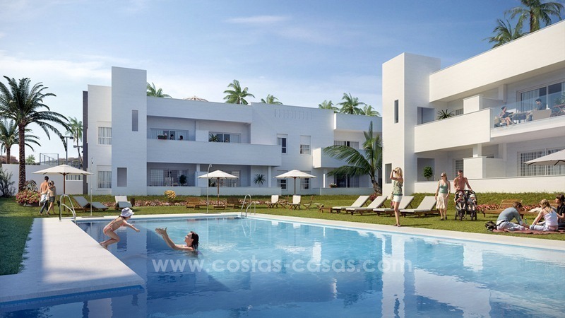 Nieuwe moderne appartmenten te koop in Nueva Andalucia te Marbella