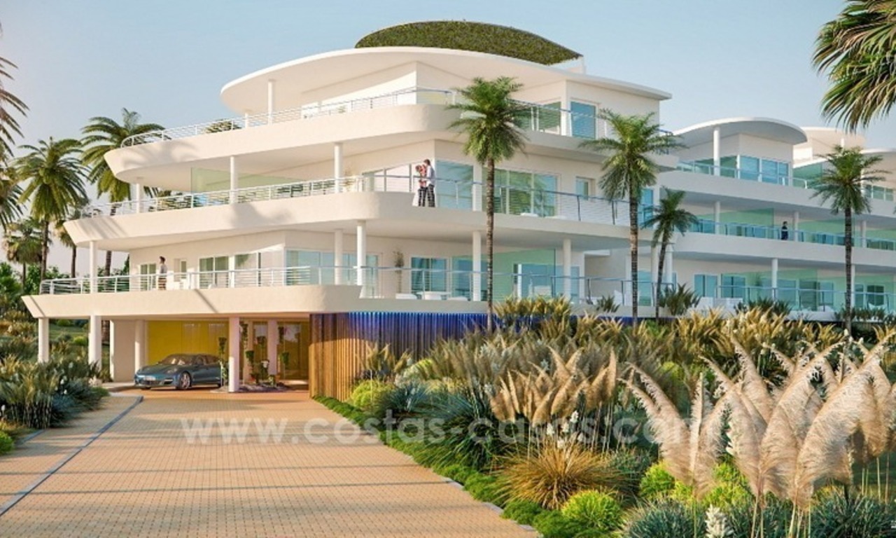 Nieuwe moderne luxe penthouses en appartementen te koop in Benalmadena, Costa del Sol 0