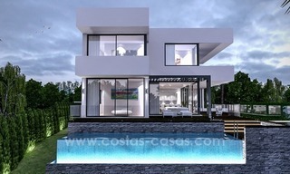 Moderne nieuwbouw villa te koop vlakbij het strand in Marbella oost 1