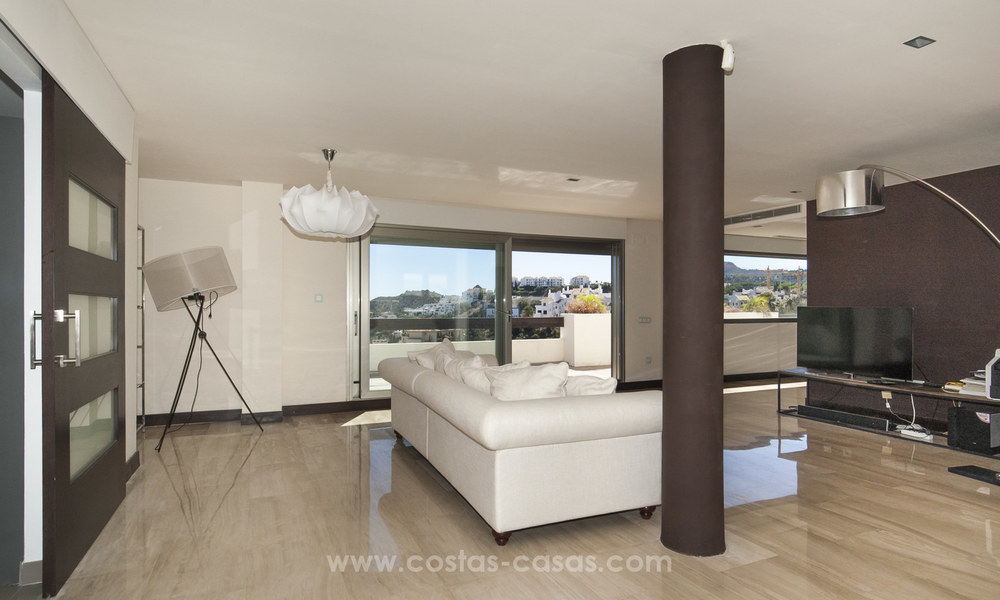 Modern luxe penthouse appartement te koop met panoramisch zeezicht te Benahavis - Marbella 19982