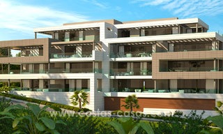 Instapklaar. Moderne nieuwe design appartementen te koop nabij het strand tussen Marbella en Estepona. Laatste units! 5598 