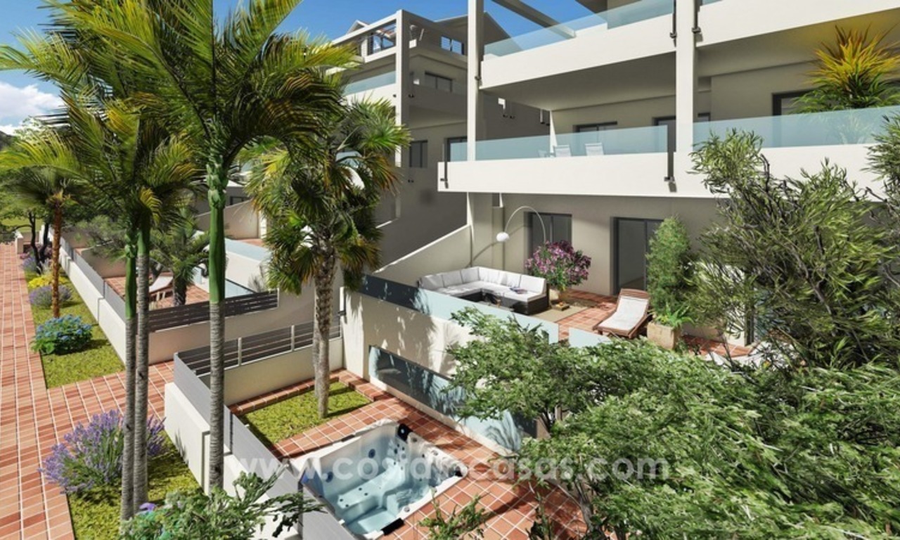 Nieuwe moderne appartementen en penthouses te koop, New Golden Mile, Marbella – Estepona 1