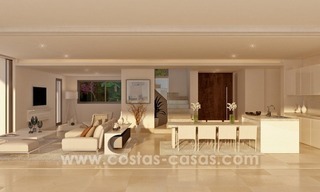 Nieuwe luxe Moderne Nieuwe villa´s te koop in oost Marbella 9