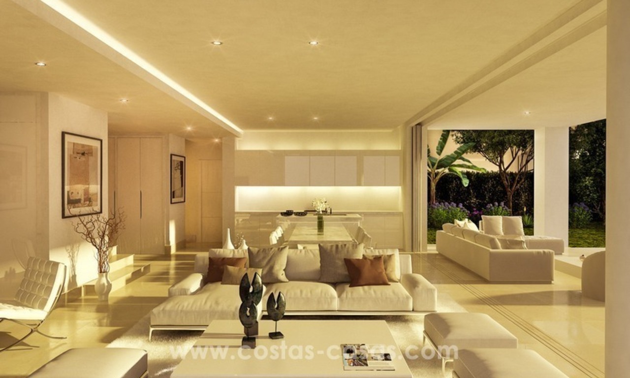 Nieuwe luxe Moderne Nieuwe villa´s te koop in oost Marbella 13