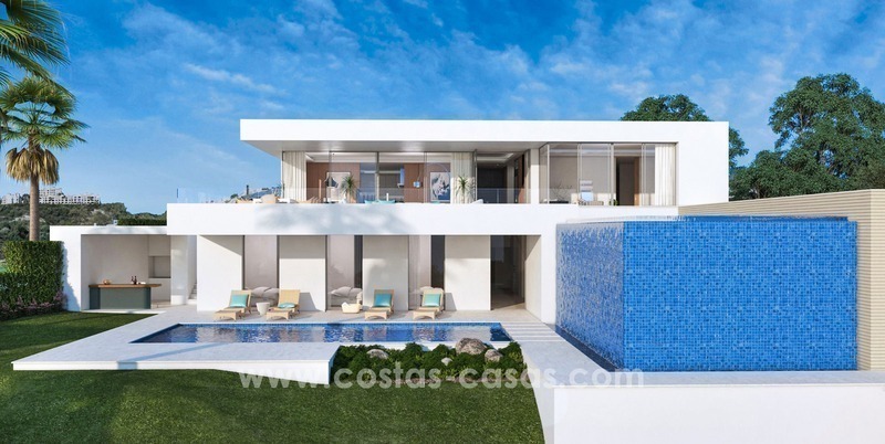 Designer golf villa te koop in Nueva Andalucia te Marbella