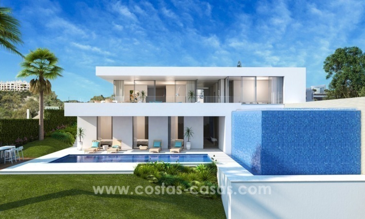Designer golf villa te koop in Nueva Andalucia te Marbella 1