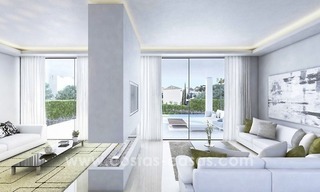 Nieuwe moderne villa te koop aan de golfbaan in Nueva Andalucia, Marbella 7