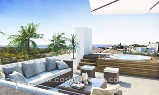 Nieuwe moderne villa te koop aan de golfbaan in Nueva Andalucia, Marbella 4