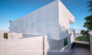Nieuwe Moderne Eerstelijn strand Villa te koop, New Golden Mile, Marbella - Estepona 4