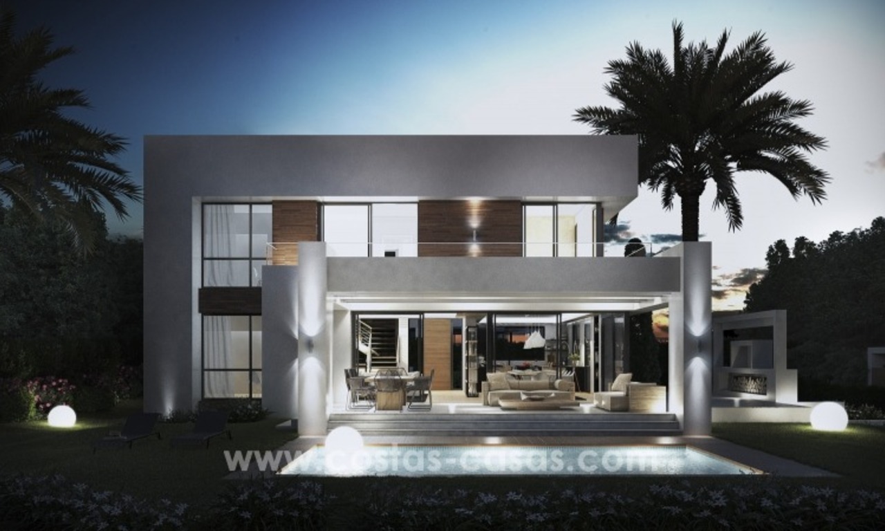 Nieuwe moderne villa´s in aanbouw te koop in Marbella – Benahavis 4