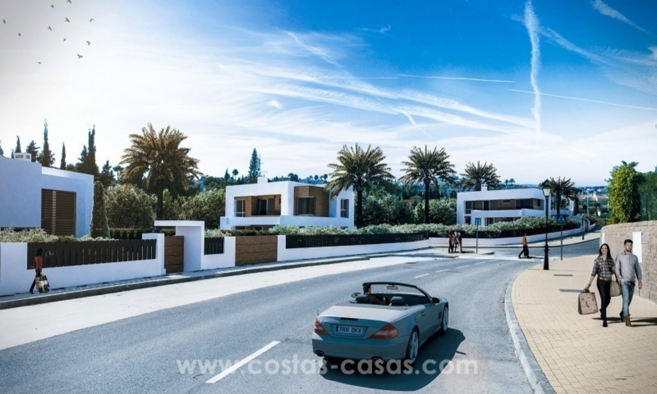 Nieuwe moderne villa´s in aanbouw te koop in Marbella – Benahavis 9