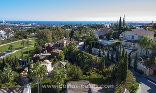 Moderne villa te koop met prachtig zeezicht op een golfresort in een chique wijk van Nueva Andalucía, Marbella 32