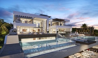 Nieuwe moderne villa te koop met tennis in Nueva Andalucia te Marbella 1