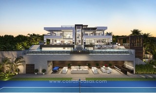 Nieuwe moderne villa te koop met tennis in Nueva Andalucia te Marbella 4