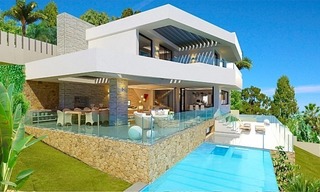 Koopje! Nieuwe moderne villa te koop met zeezicht in Benahavis – Marbella 1