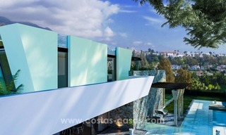 Nieuwe design villa´s aan de golfbaan in Nueva Andalucia te Marbella 3