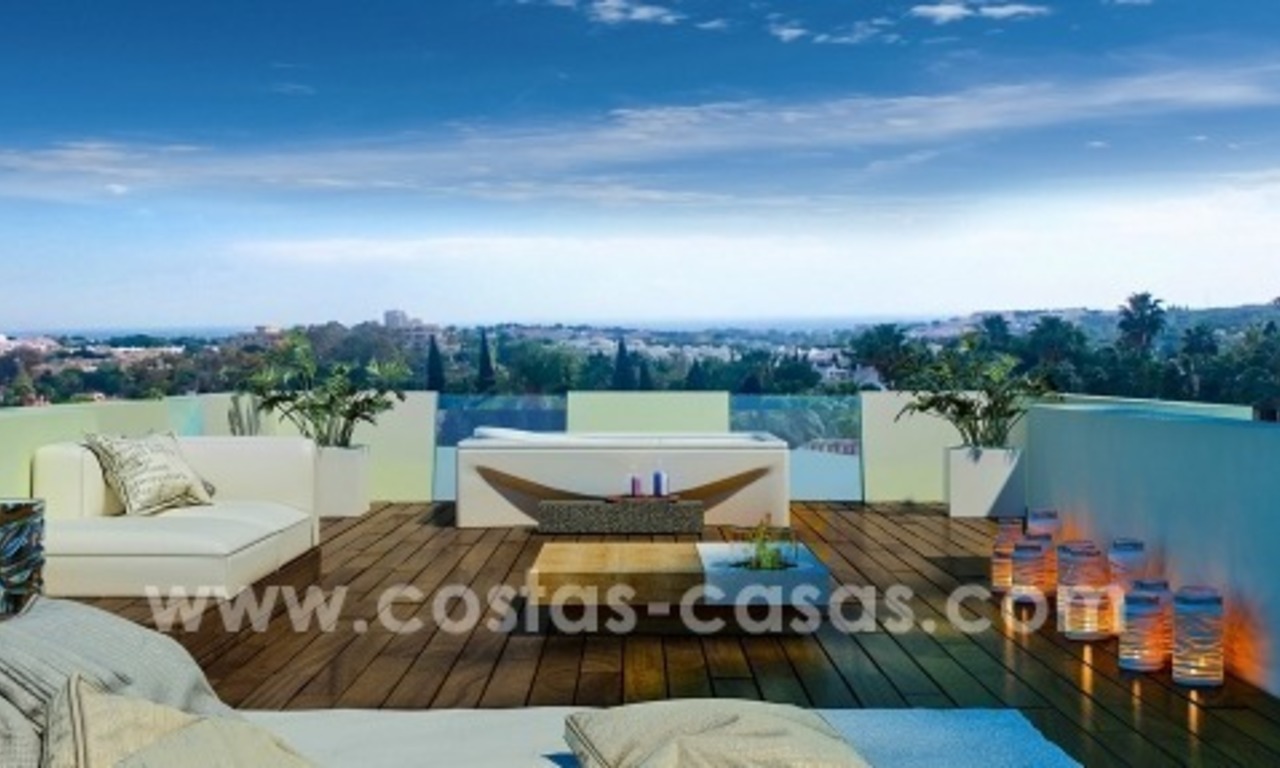 Nieuwe design villa´s aan de golfbaan in Nueva Andalucia te Marbella 4