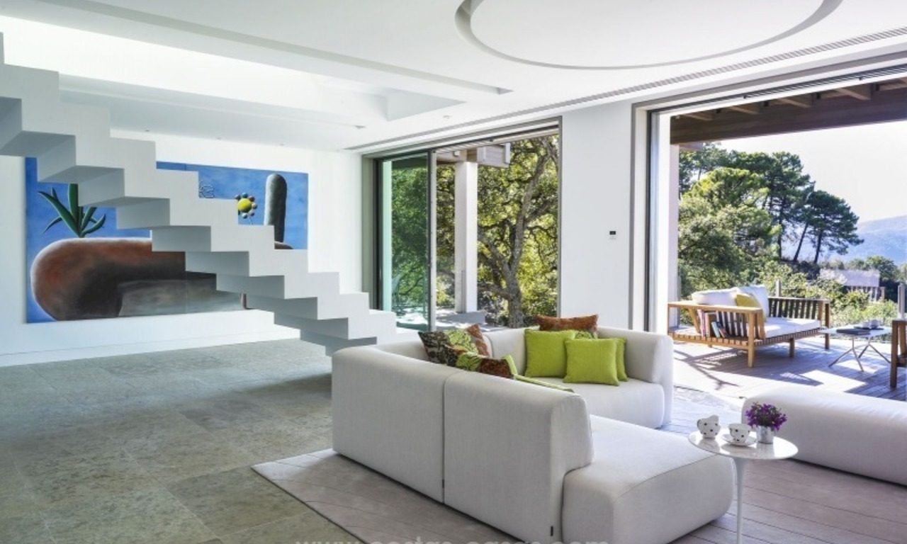 Nieuwe moderne design villa te koop in La Zagaleta, Marbella – Benahavis 13