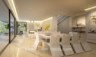 Moderne nieuwe villa te koop met zeezicht in Estepona 5