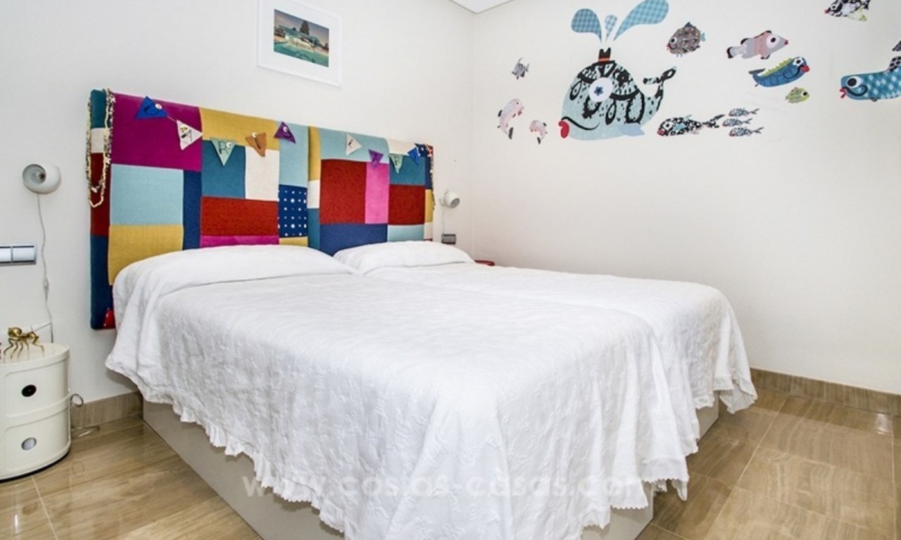 Modern Eerstelijn strand penthouse appartement te koop op de New Golden Mile, Marbella – Estepona 13