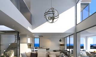 Nieuwe moderne villas te koop met zeezicht in La Cala de Mijas, Costa del Sol 7