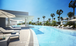 Instapklare moderne design appartementen te koop, nabij de golfbaan tussen Marbella en Estepona 23745 