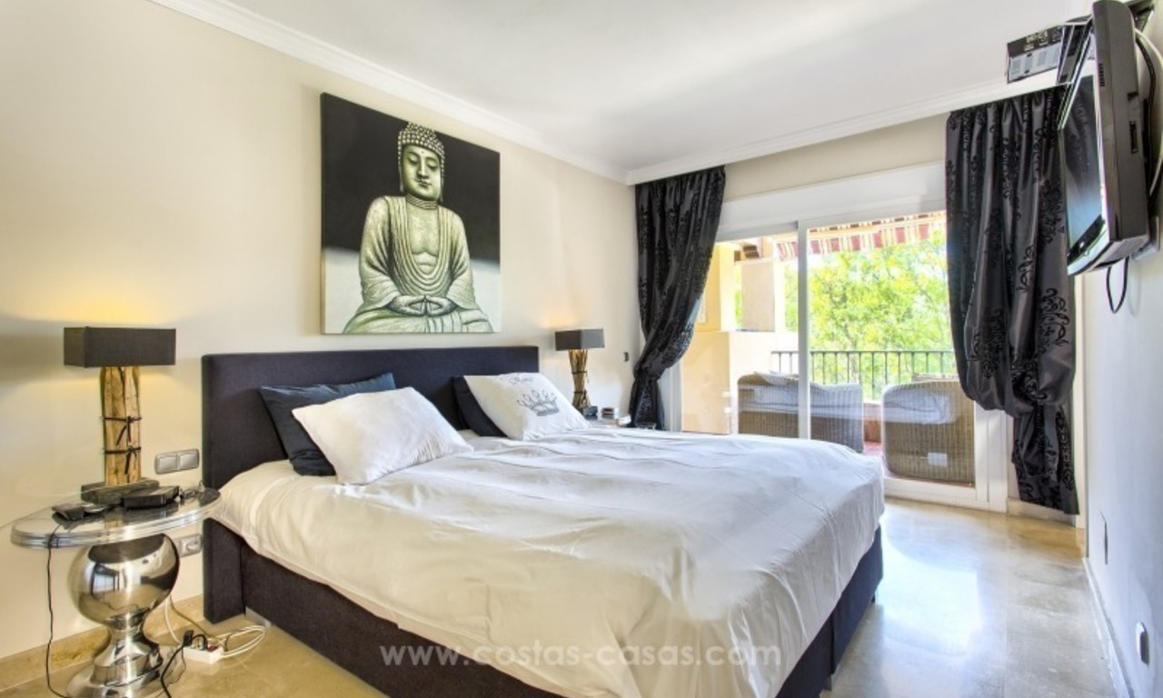 Ruim eerstelijn golf appartement te koop in Estepona – Benahavis – Marbella 10