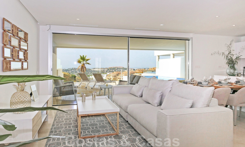 Moderne design appartementen met eigen zwembad te koop in boutique complex in Nueva Andalucia te Marbella 28742