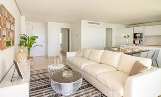 Moderne design appartementen met eigen zwembad te koop in boutique complex in Nueva Andalucia te Marbella 28758 