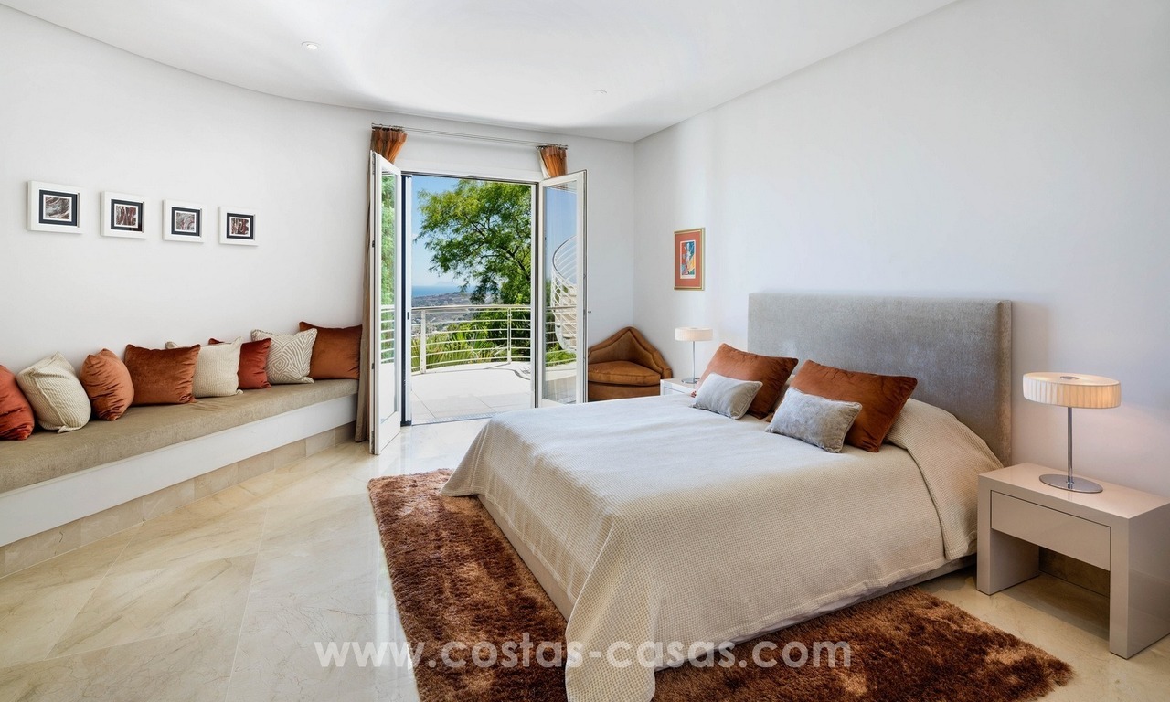 Contemporaine design Villa te koop in El Madroñal te Benahavis - Marbella 17
