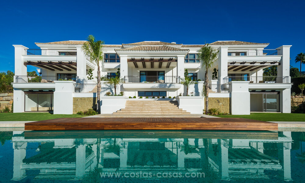 Meesterlijke luxevilla met panoramisch zeezicht in Sierra Blanca op de Golden Mile van Marbella 41551