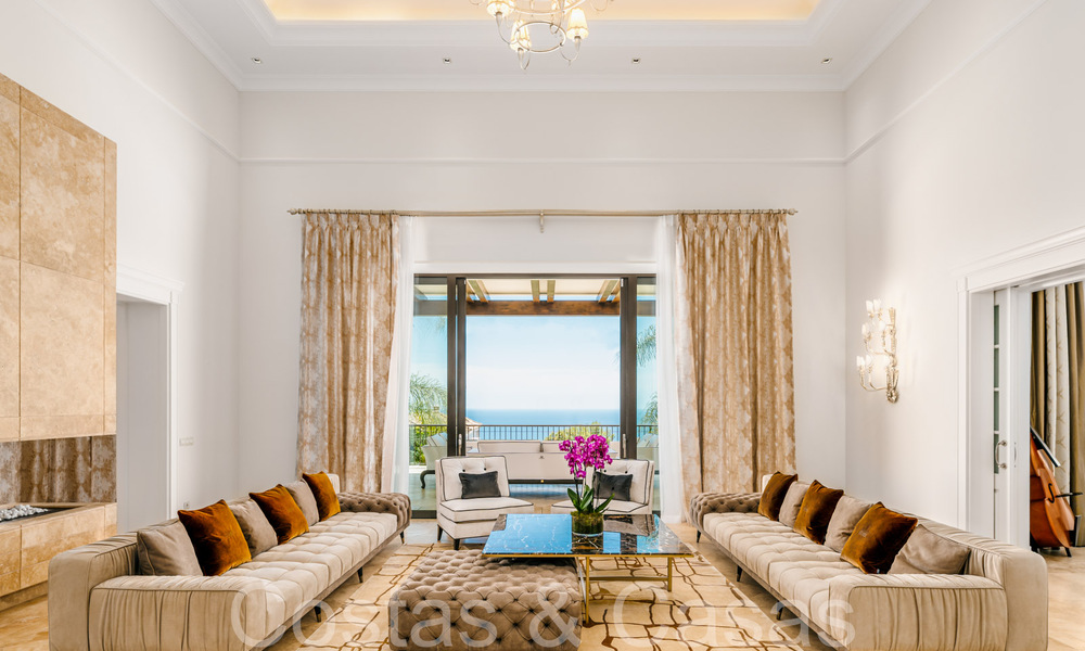 Meesterlijke luxevilla met panoramisch zeezicht in Sierra Blanca op de Golden Mile van Marbella 68163