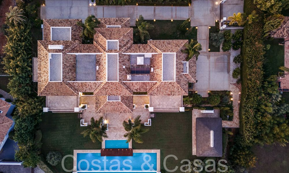 Meesterlijke luxevilla met panoramisch zeezicht in Sierra Blanca op de Golden Mile van Marbella 68166