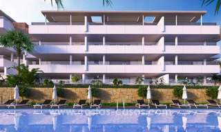 Nieuwe moderne appartementen te koop in Benahavis - Marbella met golf en zeezicht. Instapklaar. Laatste unit: Penthouse! 7324 