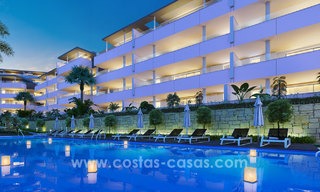 Nieuwe moderne appartementen te koop in Benahavis - Marbella met golf en zeezicht. Instapklaar. Laatste unit: Penthouse! 7325 