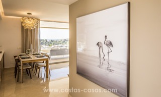 Nieuwe moderne appartementen te koop in Benahavis - Marbella met golf en zeezicht. Instapklaar. Laatste unit: Penthouse! 7374 