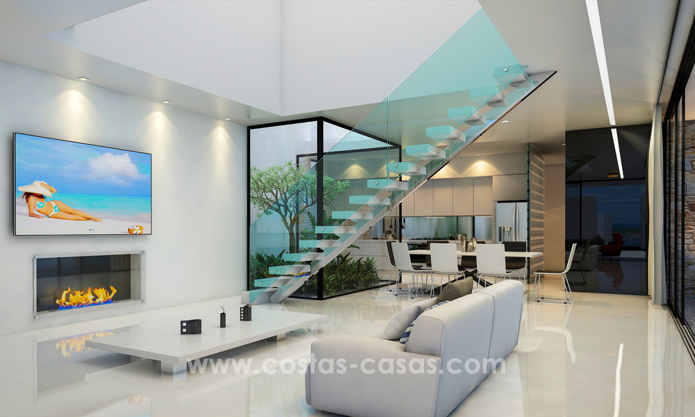 Nieuwe moderne design villa aan de golf in Nueva Andalucia te Marbella 30114