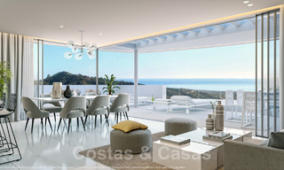 Moderne nieuwe luxe appartementen te koop met zeezicht op slechts enkele minuten rijden van Marbella centrum 38351 