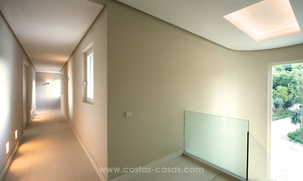 Moderne Design villa te koop met zeezicht in La Zagaleta, Benahavis – Marbella 21151
