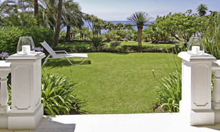 Eerstelijns strand luxe appartement en penthouse te koop in Las Dunas Park, New Golden Mile, Marbella - Estepona 42371 