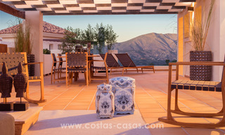Nieuwe luxe appartementen te koop in Andalusische stijl temidden de natuur in Marbella 21551 