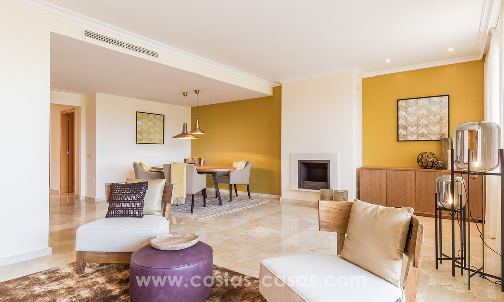 Nieuwe luxe appartementen te koop in Andalusische stijl temidden de natuur in Marbella 21565