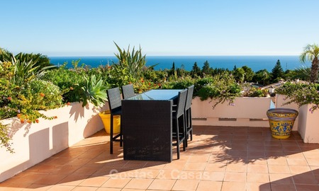 Luxe Penthouse appartement te koop met zeezicht aan de Golden Mile te Marbella 846