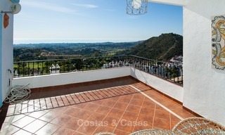 Vrijstaand Huis te koop, op het zuiden gelegen, panoramisch uitzicht op zee en golf in golfresort in Marbella - Benahavis 973 