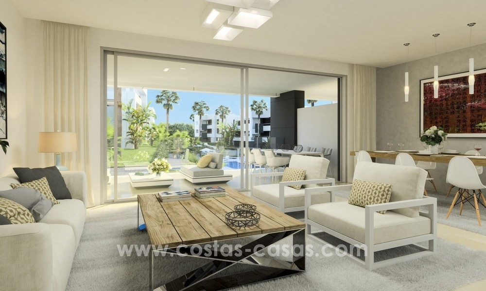 Moderne appartementen te koop in het gebied van Marbella - Estepona 1089